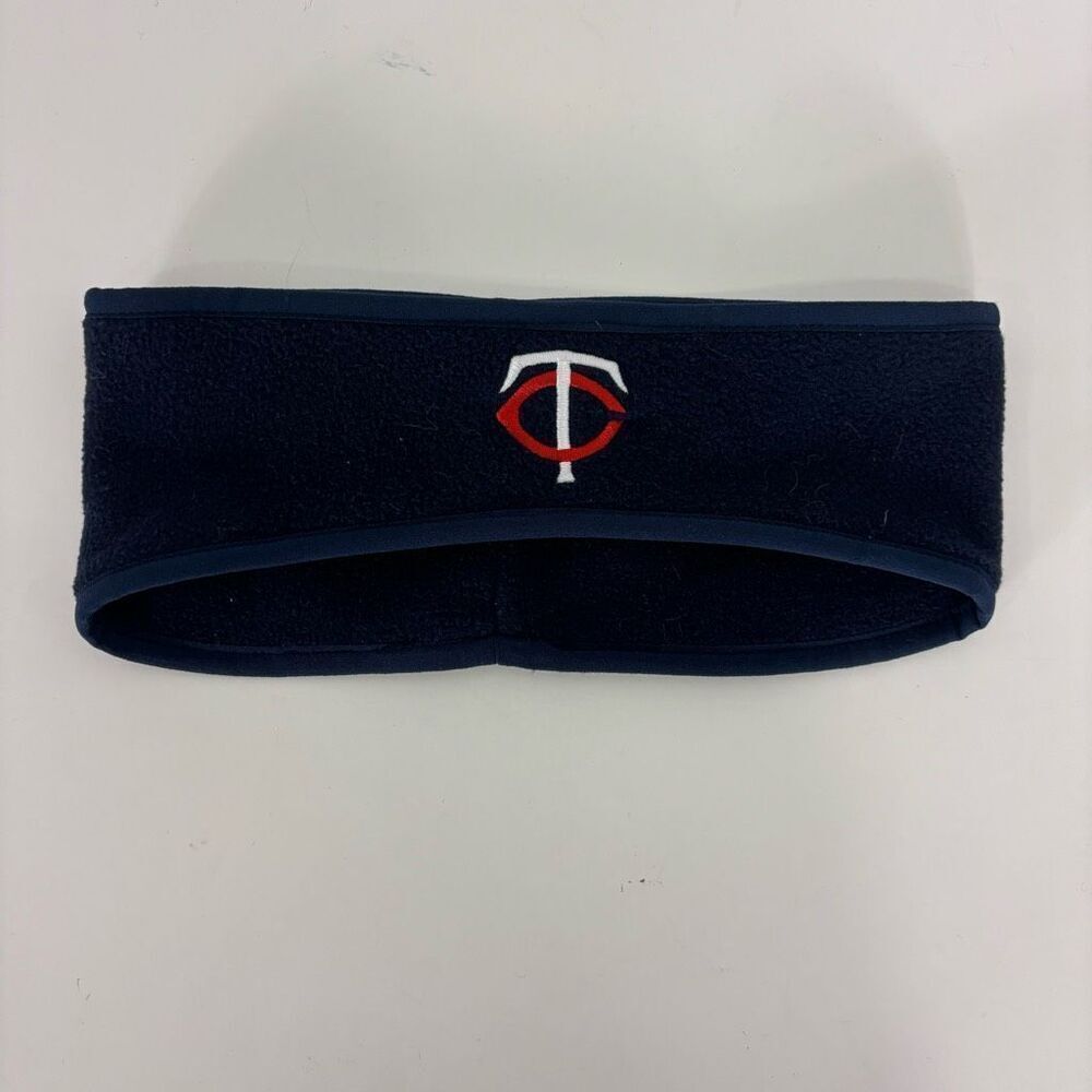 Minnesota Twins Navy‎ Blue Fleece Winter Headband Women's